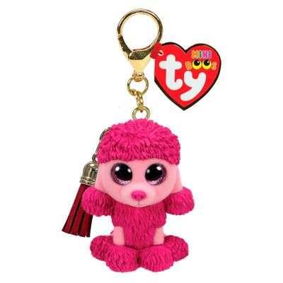 Игрушка брелок Розовый пудель mini 8 см Boos Patsy Ty inc 25073 1
